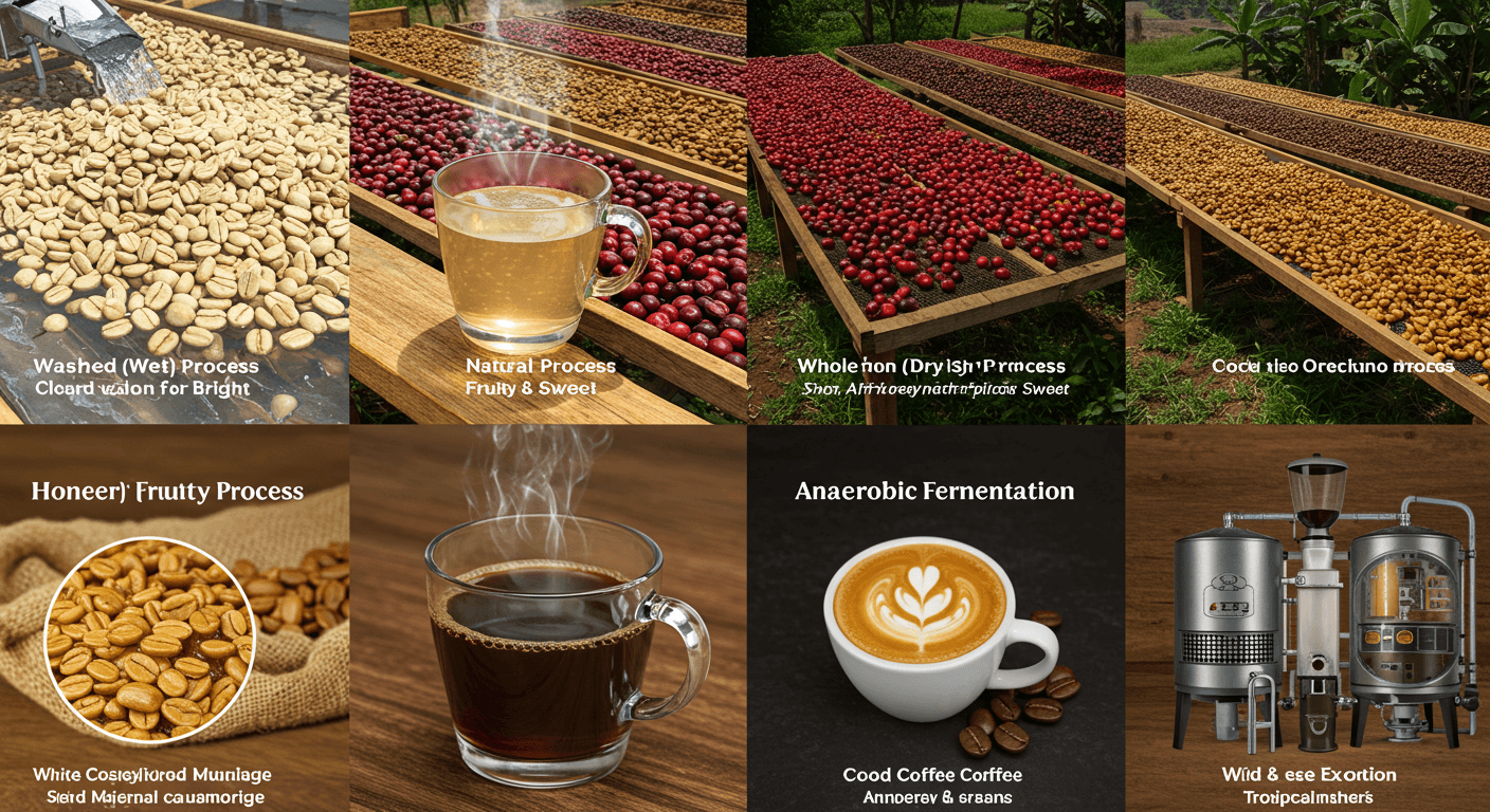 Do You Know What You’re Drinking? How Coffee Processing Affects Flavor